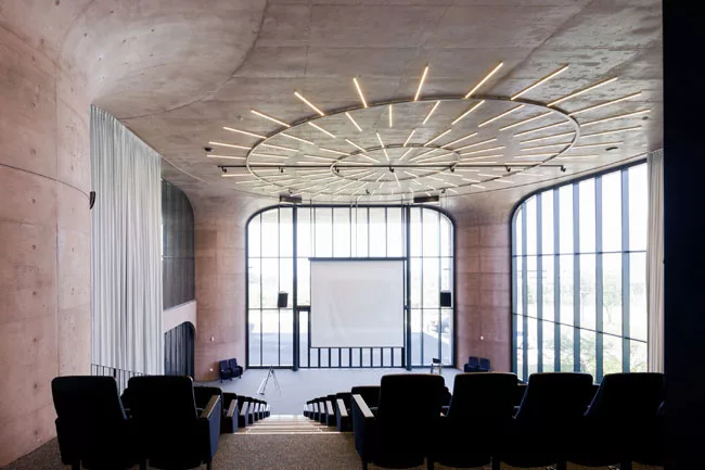 A multipurpose hall is used for Daum activities, but it is also available to the public.