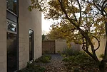 The front entrance garden