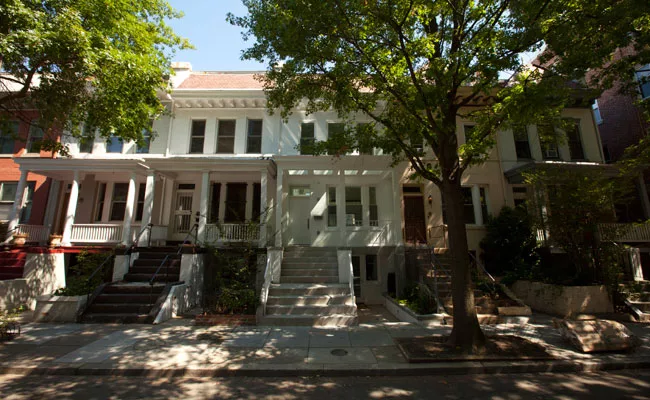 Church Street Residence shown before renovation.