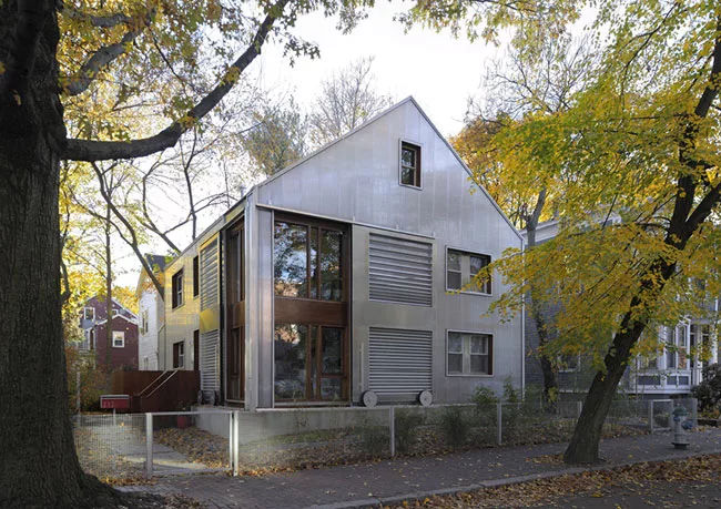 Urban House with Big Window