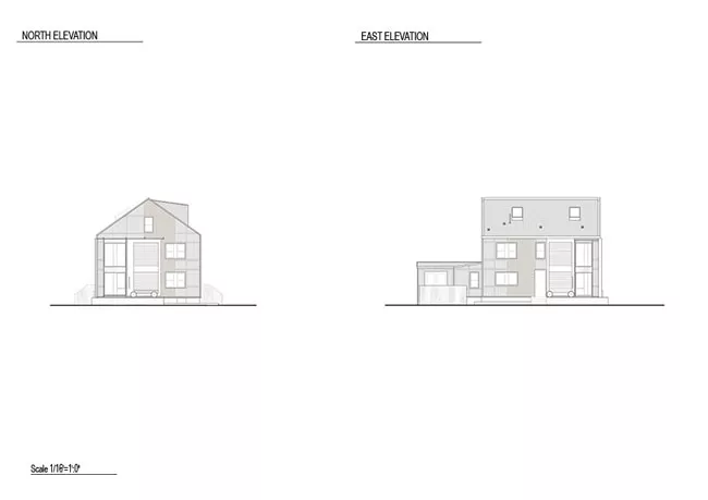 Urban House with Big Window