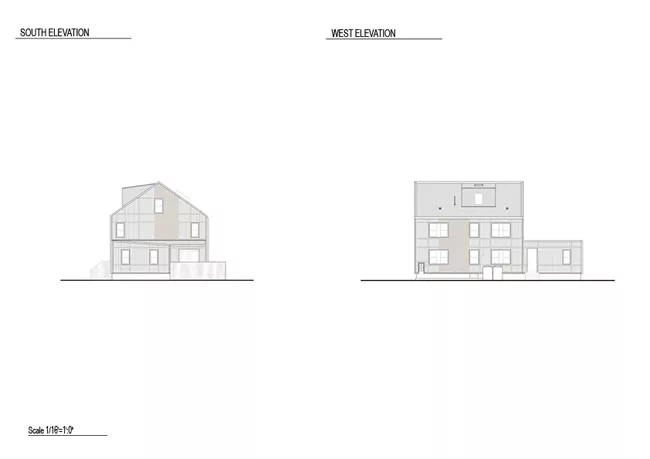 Urban House with Big Window