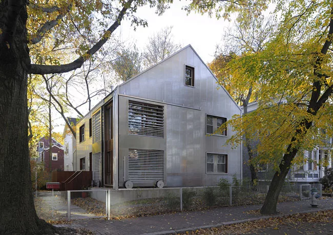 Urban House with Big Window