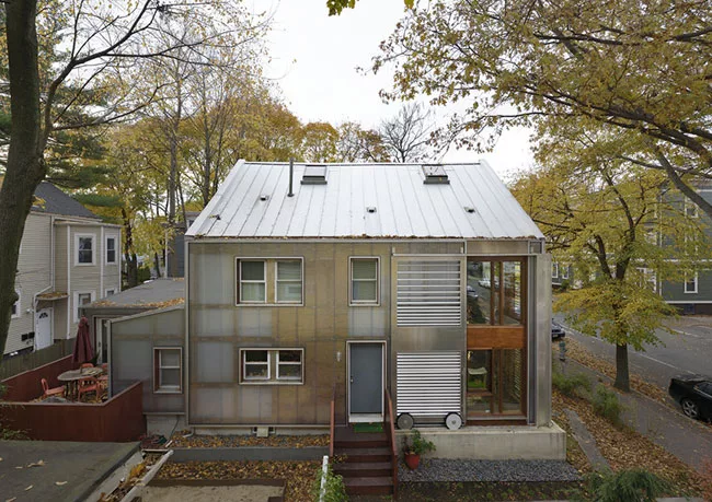 Urban House with Big Window