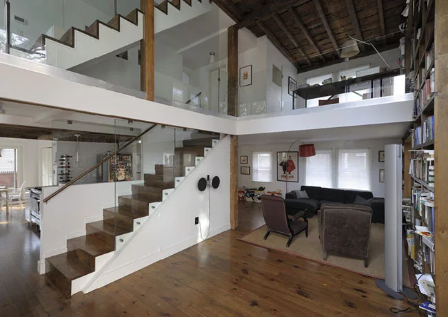 Urban House with Big Window