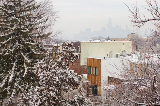 Brooklyn Row House prior to renovation.