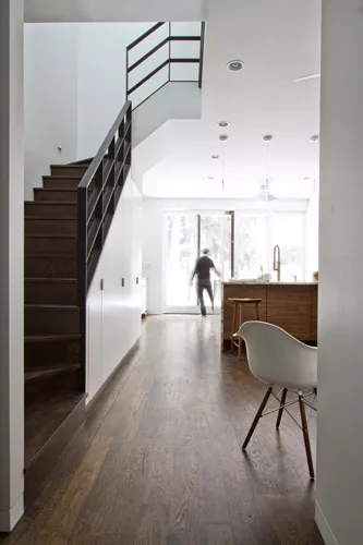 Brooklyn Row House prior to renovation.