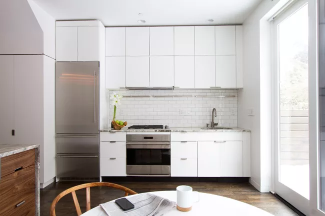 Brooklyn Row House prior to renovation.