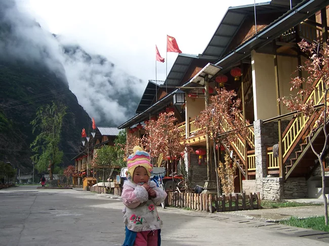 Yangliu Village sits in the Min River Valley, where homes were destroyed by the 2008 earthquake.