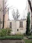 An old house, pictured here, was razed for the new one. 