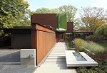 House on Ravine Edge