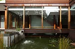 House on Ravine Edge