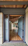 View corridors draw people through the house.