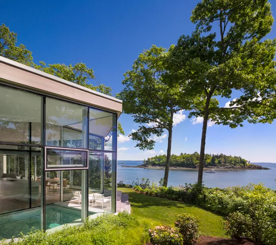 View toward Penobscot Bay, Maine