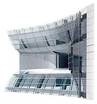 The inlets exploit a pressure differential across the tower, causing a 6-meter-per-second wind to rush through them at 7 to 9 meters per second.