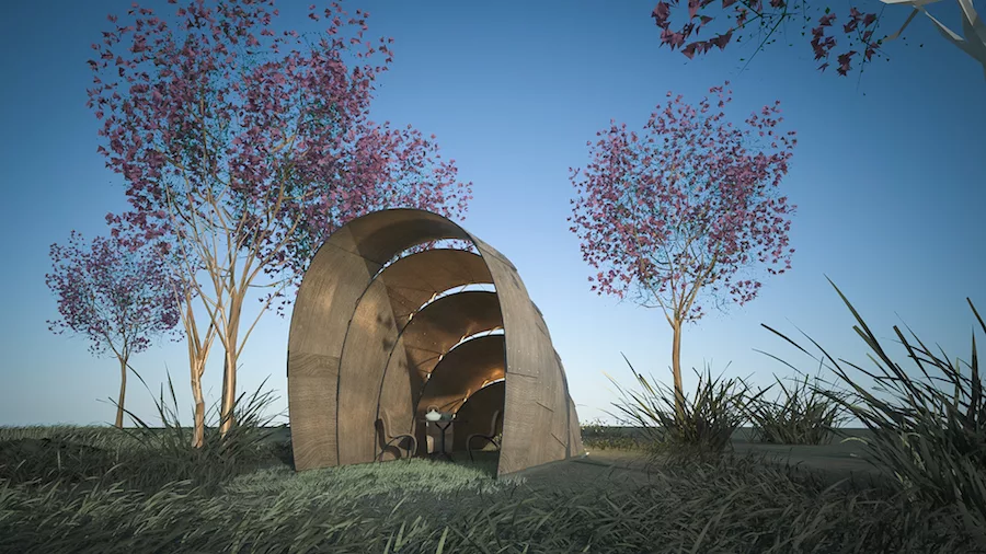 Armadillo Tea Canopy