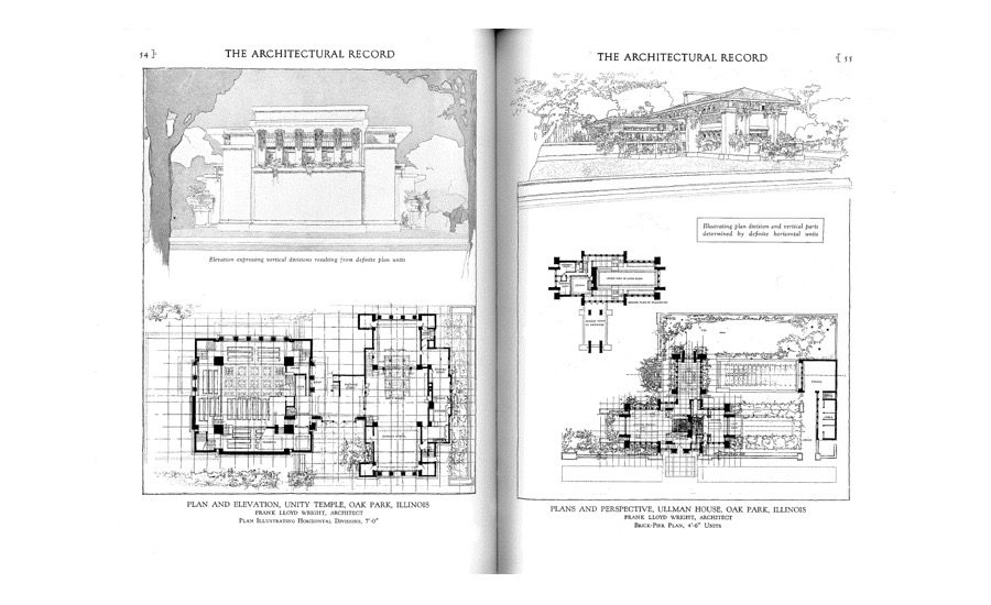 Architectural Record, Frank Lloyd Wright House Plans Free