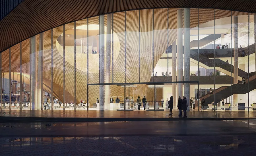 Snøhetta Designs New Library for Temple University