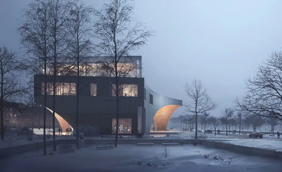 Snøhetta Designs New Library for Temple University