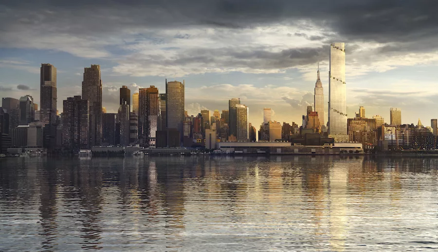 BIG's Spiral Tower Proposal
