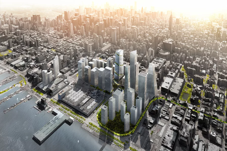 BIG's Spiral Tower Proposal