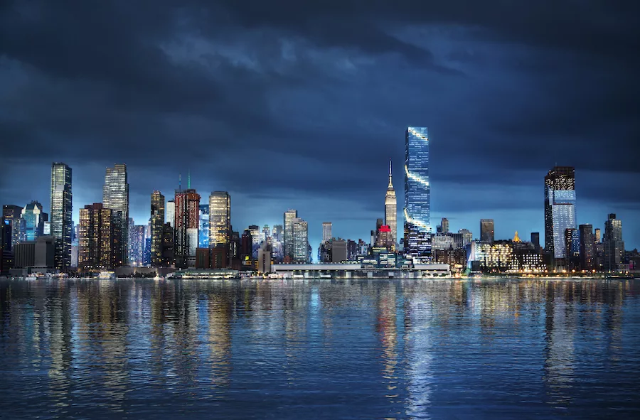 BIG's Spiral Tower Proposal