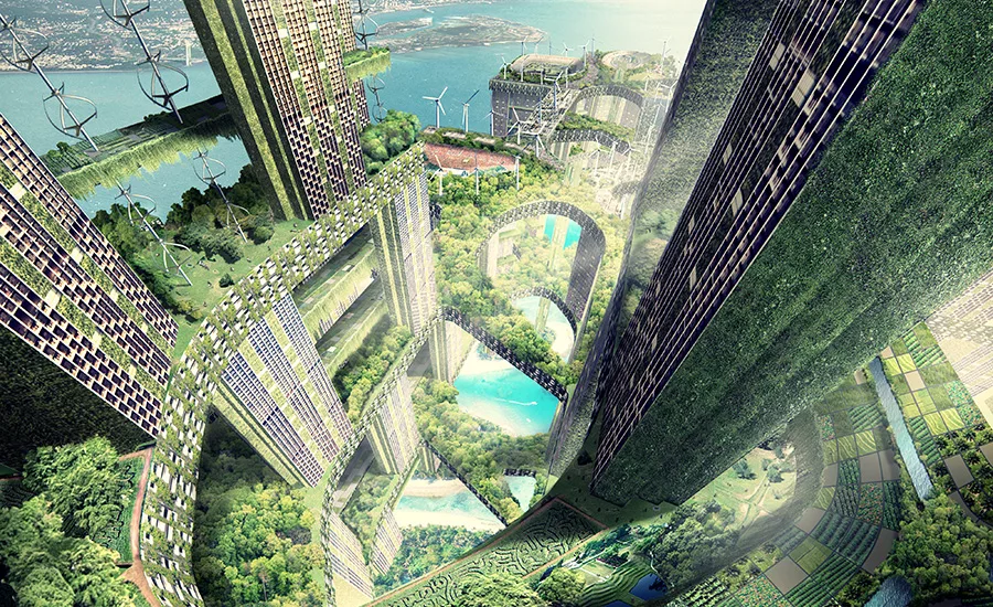 Permeable Lattice City, Singapore