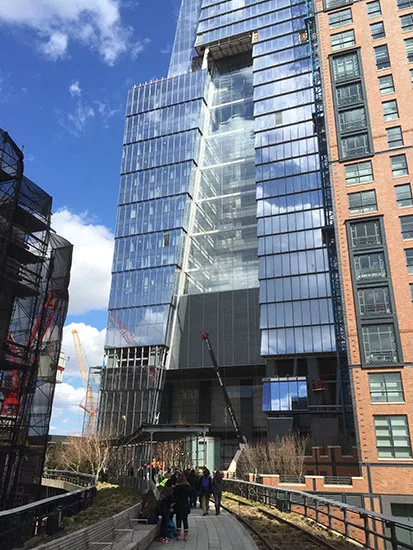 First Building in Hudson Yards Opens