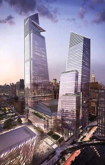 First Building in Hudson Yards Opens