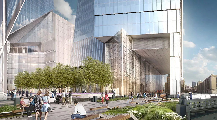 First Building in Hudson Yards Opens