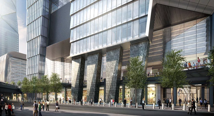 First Building in Hudson Yards Opens