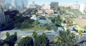 MLA and OMA to Design New Park in Downtown LA