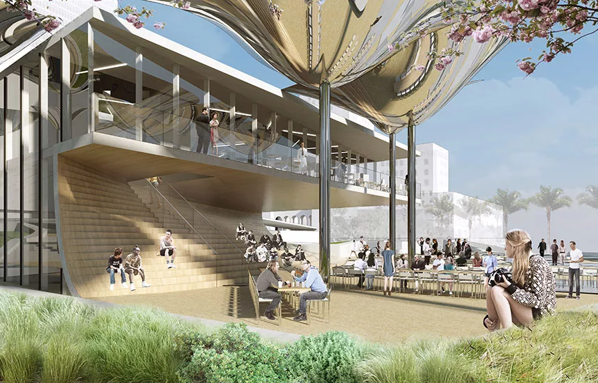 MLA and OMA to Design New Park in Downtown LA