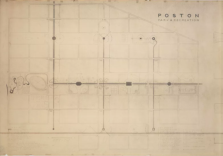 Isamu Noguchi Poston