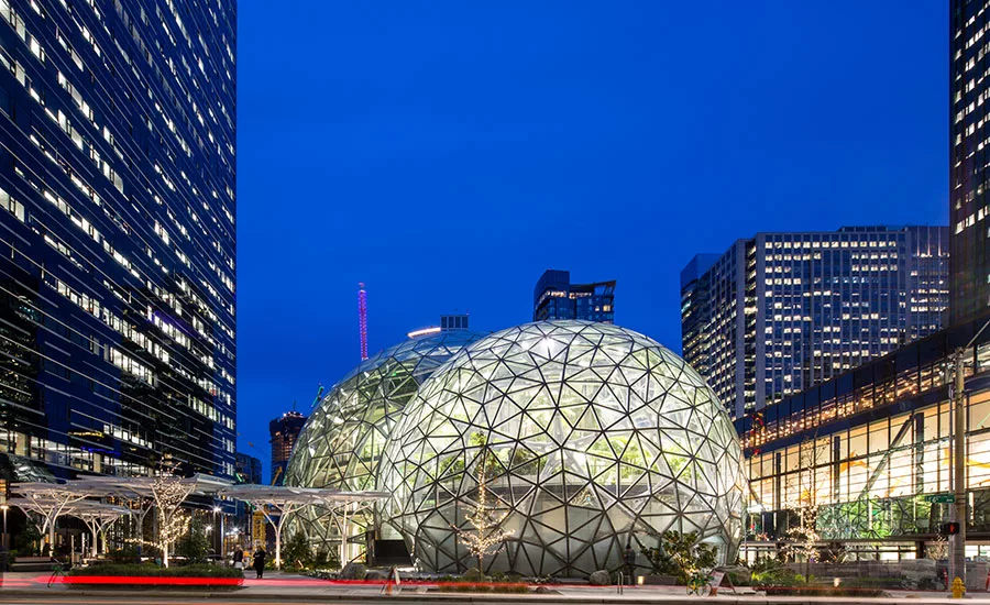 Amazon Spheres Opens in Seattle