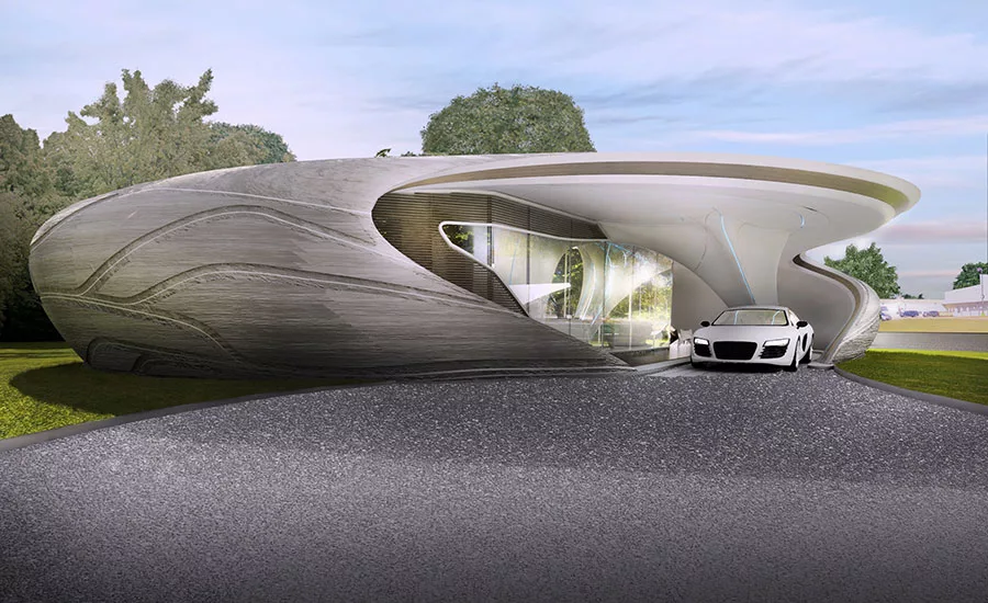 3D Printed House