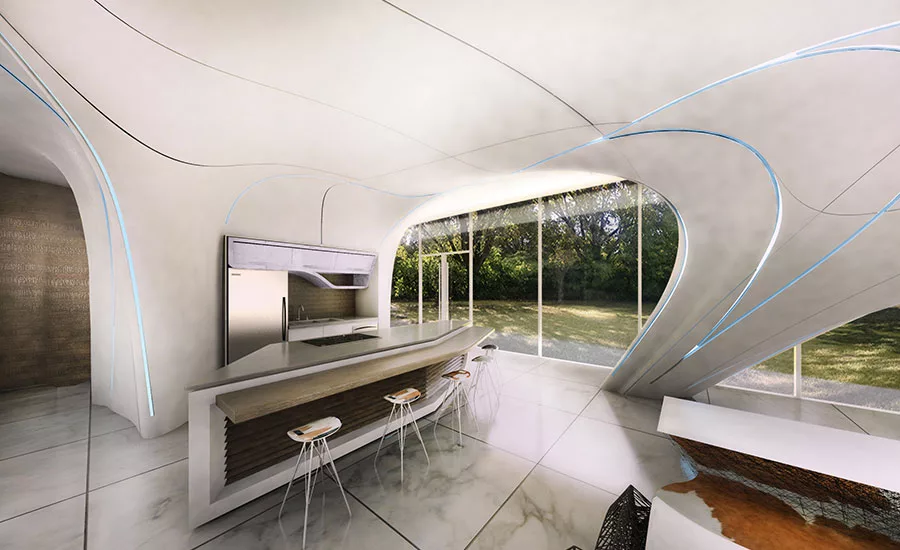 3D Printed House