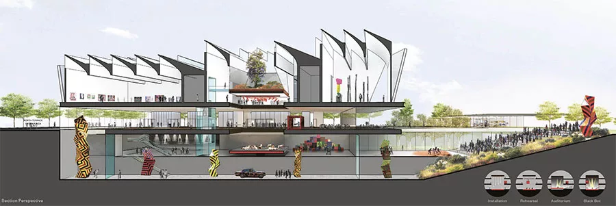 DSR and Woods Bagot Win Adelaide Contemporary Design Competition