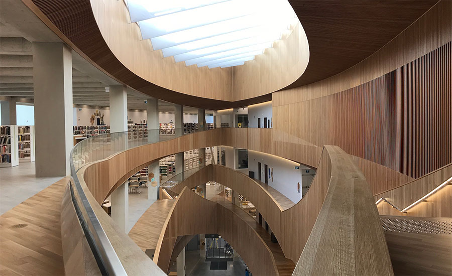 Calgary S New Central Library By Snohetta And Dialog Opens