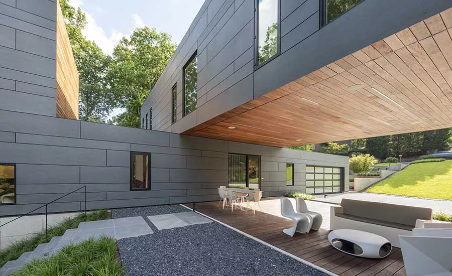 Split Box House