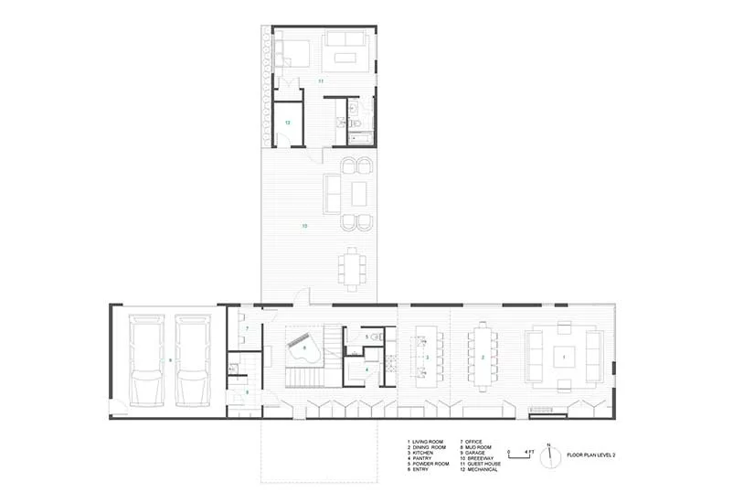 Split Box House