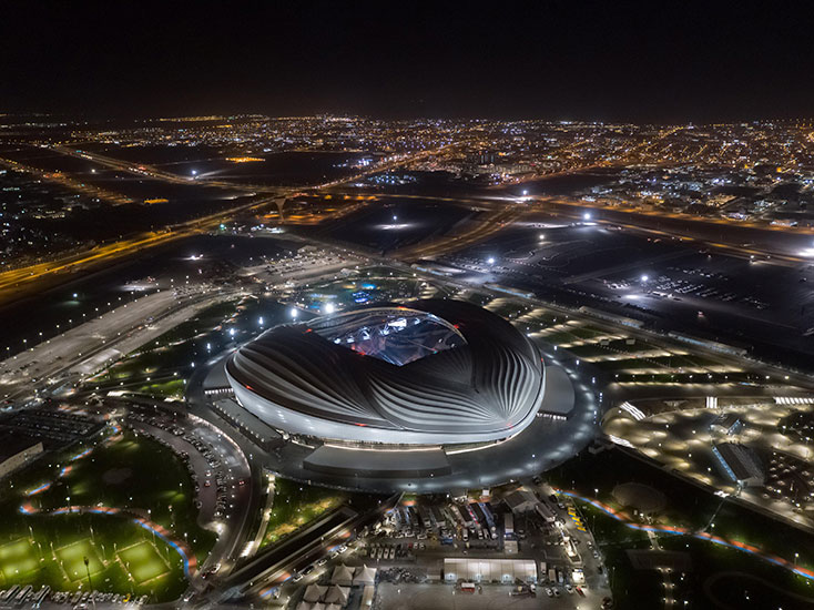 Zaha Hadid’s Al Wakrah Stadium Opens as the Latest Addition to Qatar’s