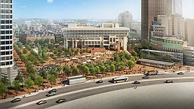 Boston City Hall Plaza