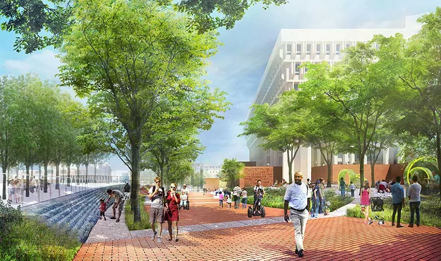 Boston City Hall Plaza