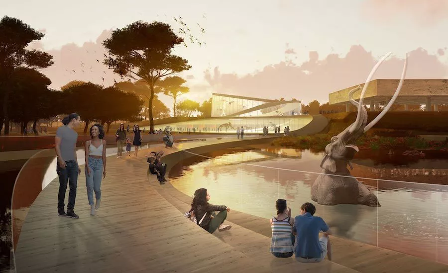 La Brea Tar Pits Weiss Manfredi