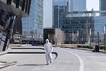 Leeza SOHO reopens after sanitation