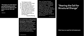 Quotations from Architecture Deans in Black and White