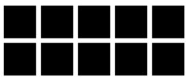 Grid of black squares