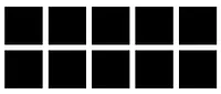 Grid of black squares