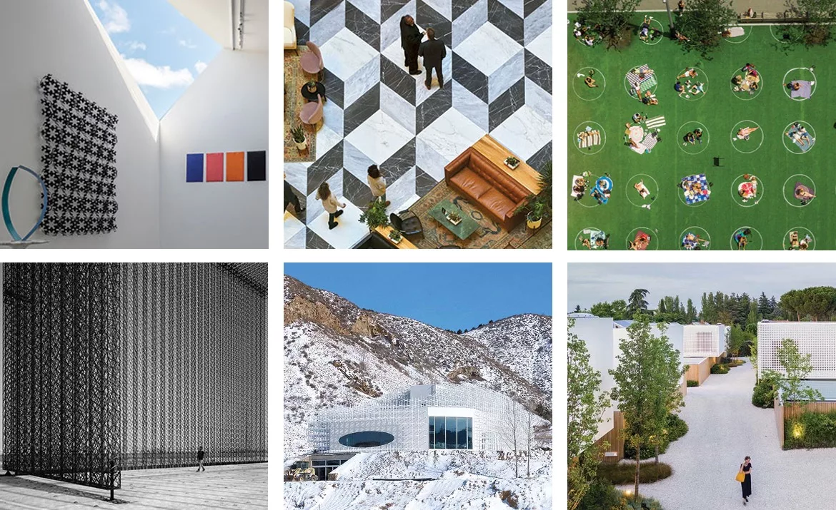 Grid of images
